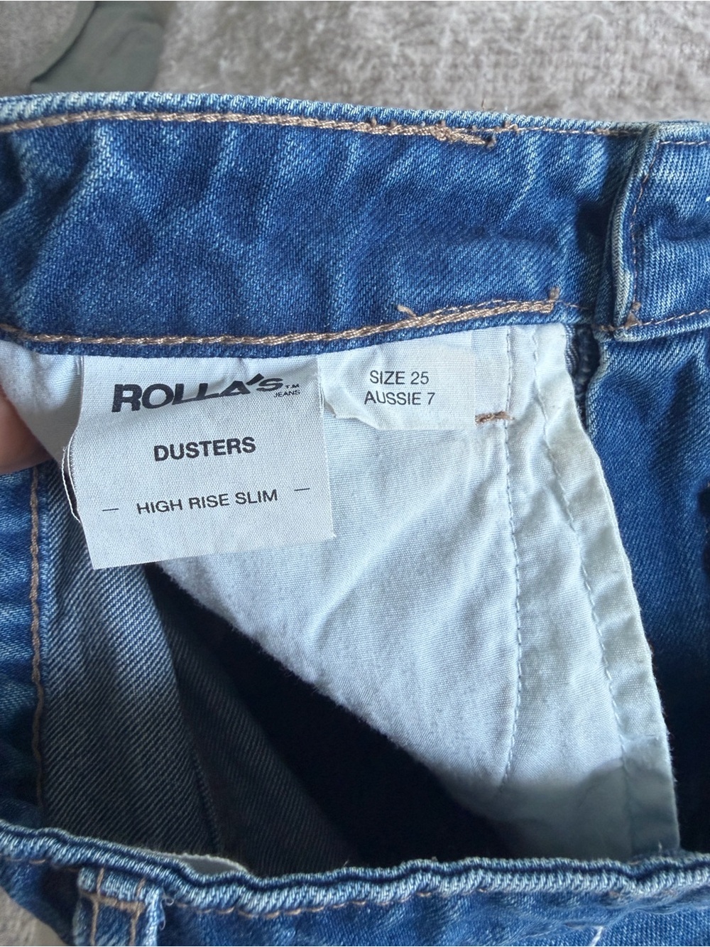 Rollas High Rise Dusters Slim - Picture 6 of 7